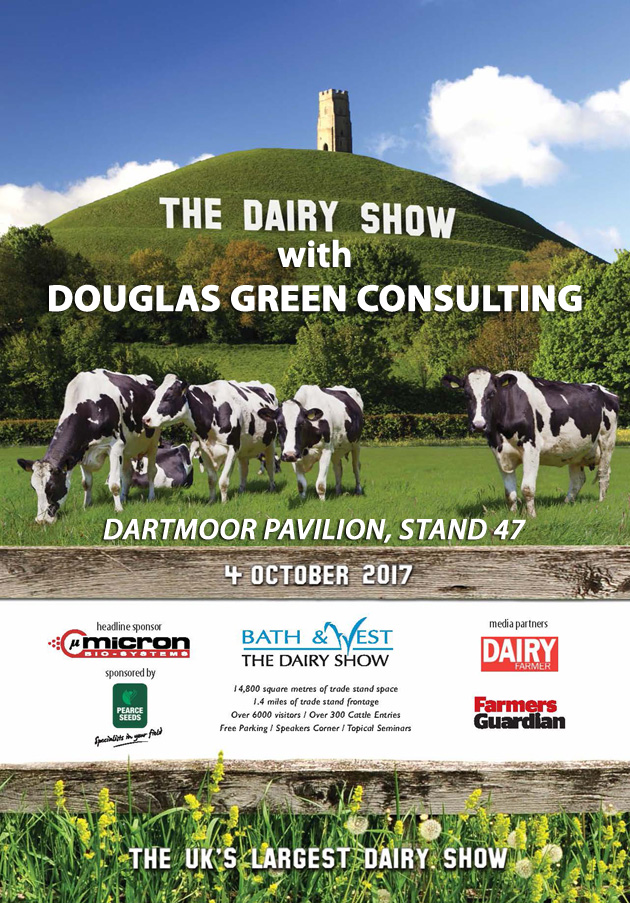 Come and see us at The Dairy Show - Dartmoor Pavilion, Stand 47