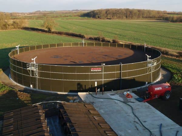 slurry stores and silage stores